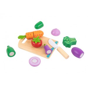 Tooky Toy Ξύλινο Σετ Κοπής Λαχανικών TK112 Cutting Vegetables 3+ ετών  (6972633373841) Tooky Toy Ξύλινο Σετ Κοπής Λαχανικών TK112 Cutting Vegetables 3+ ετών  (6972633373841)