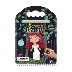 Moni μπλόκ σχεδιασμού Scratch φιγούρες Dress Up  LT163 (6972633374268) Moni μπλόκ σχεδιασμού Scratch φιγούρες Dress Up  LT163 (6972633374268)