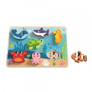 Tooky Toy Ξύλινα Σφηνώματα 8τμχ. Ζώα της Θάλασσας TK265 (6972633374503) Tooky Toy Ξύλινα Σφηνώματα 8τμχ. Ζώα της Θάλασσας TK265 (6972633374503)