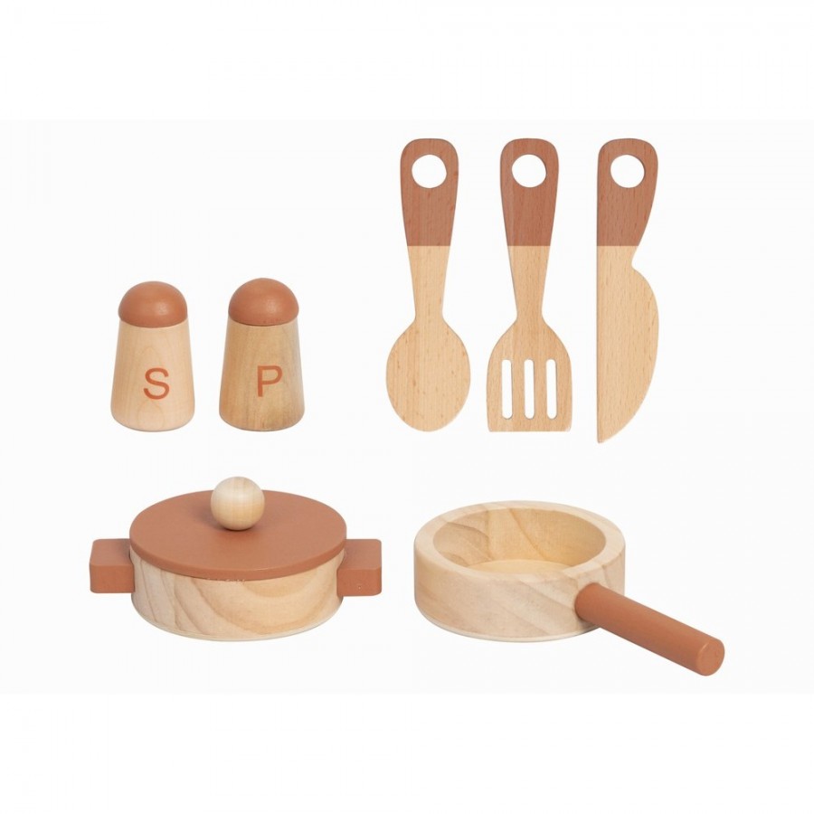 Tooky Toys Ξύλινη Κουζίνα Wooden kitchen set -TJ548 (6972633378181) Tooky Toys Ξύλινη Κουζίνα Wooden kitchen set -TJ548 (6972633378181)