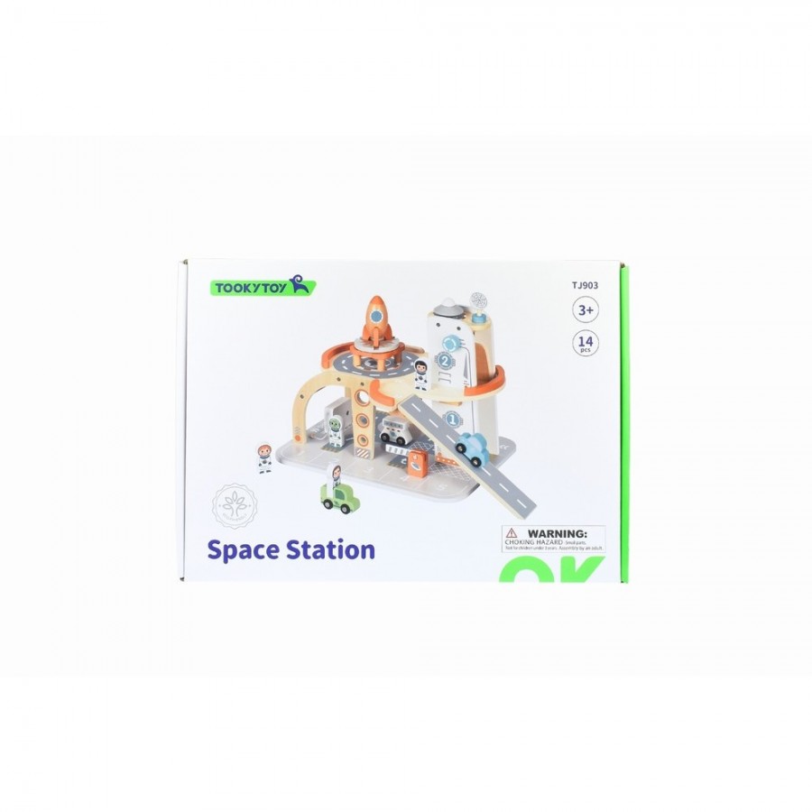 Tooky Toy Ξύλινος Διαστημικός Σταθμός (6976831550882) Tooky Toy Ξύλινος Διαστημικός Σταθμός (6976831550882)