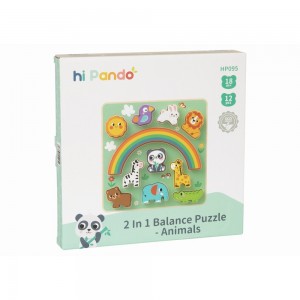 Hi Pando Ξύλινο Παζλ 2 Σε 1 Balance Animals HP095 (6976831552954) Hi Pando Ξύλινο Παζλ 2 Σε 1 Balance Animals HP095 (6976831552954)