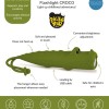 Rabbit & Friends Μικρός Φακός Σιλικόνης Croco Crocodile (70-520080)