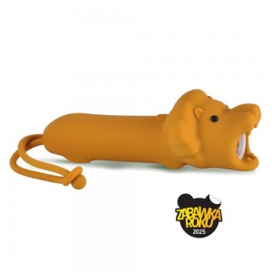 Rabbit & Friends Μικρός Φακός Σιλικόνης Leo the Lion (70-520083)