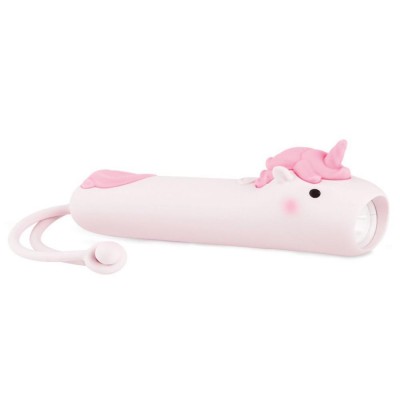 Rabbit & Friends Μικρός Φακός Σιλικόνης Pinky the Unicorn (70-520087)