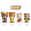 Klorofil Οικογένεια Browny 4τμχ (700300F)