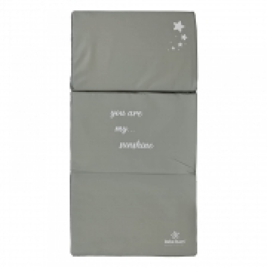 Bebestars Αναδιπλούμενο Στρώμα Παρκοκρέβατου 60x120cm Grey (750-184)