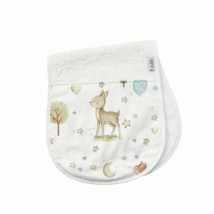 Bunnybebe Λαβέτα πετσετέ 23×54 Ελαφάκι Σιελ (758-DEER-BLUE) Bunnybebe Λαβέτα πετσετέ 23×54 Ελαφάκι Σιελ (758-DEER-BLUE)