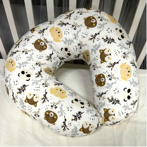 Abo Μαξιλάρι θηλασμού Forest White (8074-807) Abo Μαξιλάρι θηλασμού Forest White (8074-807)