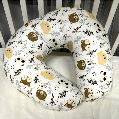  Abo Μαξιλάρι θηλασμού Forest White (8074-807)