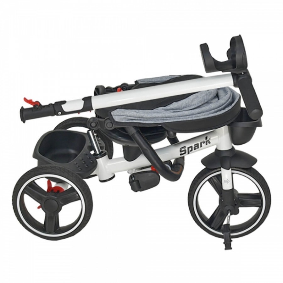 Bebestars Ποδηλατάκι τρίκυκλο 360° Spark Grey (817-186)