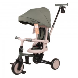 Bebestars Ποδηλατάκι τρίκυκλο Urban Chaki 7in1 (822-179) Bebestars Ποδηλατάκι τρίκυκλο Urban Chaki 7in1 (822-179)