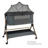 Bebestars Λίκνο Serenity 2 in 1 Smoked Grey (846-186)