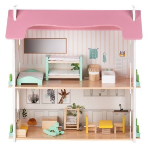 Free On Ξύλινο Κουκλόσπιτο με έπιπλα Lotti (85017) Free On Ξύλινο Κουκλόσπιτο με έπιπλα Lotti (85017)