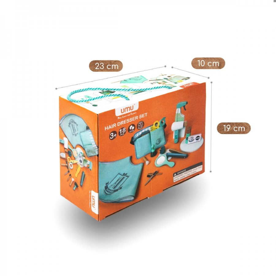 Umu Ξύλινο Σετ: Το Κομμωτήριό μου (UMU1281)