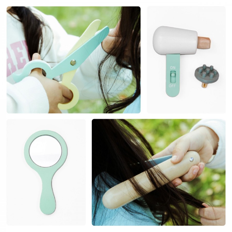 Umu Ξύλινο Σετ: Το Κομμωτήριό μου (UMU1281)