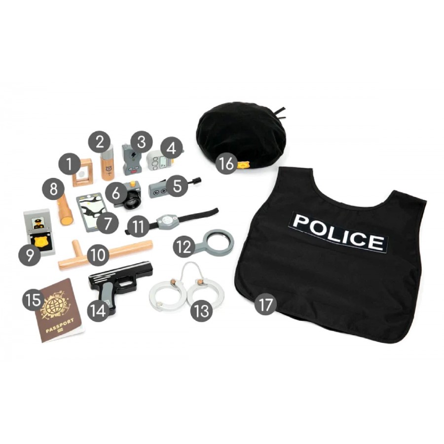 Umu Ξύλινο Σετ Παιχνιδιού: Ο Μικρός Αστυνομικός (UMU1301)