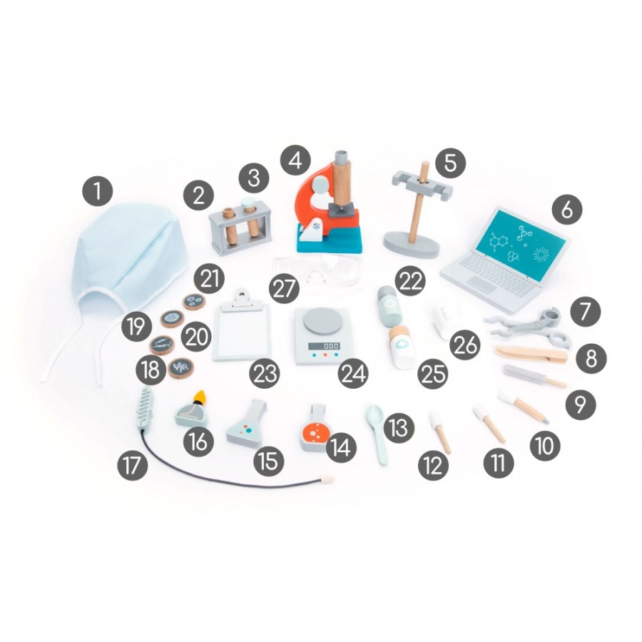 Umu Ξύλινο Σετ: Το Επιστημονικό μου Εργαστήριο (UMU1319)