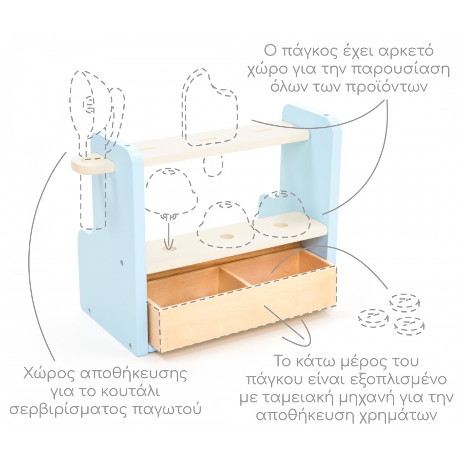 Umu Ξύλινο Παγωτατζίδικο (UMU1366)