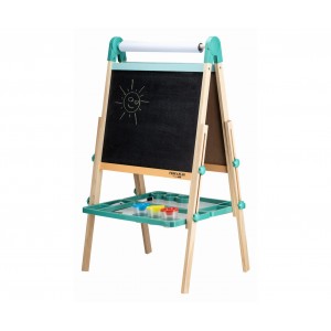 Free2Play Ξύλινος Πίνακας Διπλής Όψης Με Αξεσουάρ Duo Play (86397)