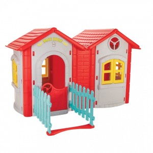 Pilsan Σπιτάκι κήπου με φράχτη Double Magic House 06195 Grey (8693461009037) Pilsan Σπιτάκι κήπου με φράχτη Double Magic House 06195 Grey (8693461009037)