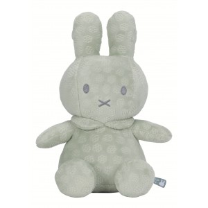 Λούτρινο Από Βελουτέ Ύφασμα 30cm Miffy PinkGreen Flowers (47-3896)
