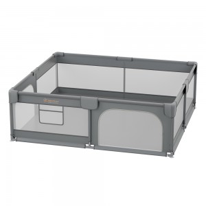 Bebestars Πάρκο για μωρά ορθογώνιο 180×200 Playzen Grey (880-200) Bebestars Πάρκο για μωρά ορθογώνιο 180×200 Playzen Grey (880-200)