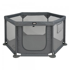 Bebestars Παρκοκρέβατο Πολύγωνο Cool Grey (889-186) Bebestars Παρκοκρέβατο Πολύγωνο Cool Grey (889-186)