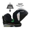 Bebestars Κάθισμα Αυτοκινήτου Nobile i-Size 360° Black (924-187) Bebestars Κάθισμα Αυτοκινήτου Nobile i-Size 360° Black (924-187)