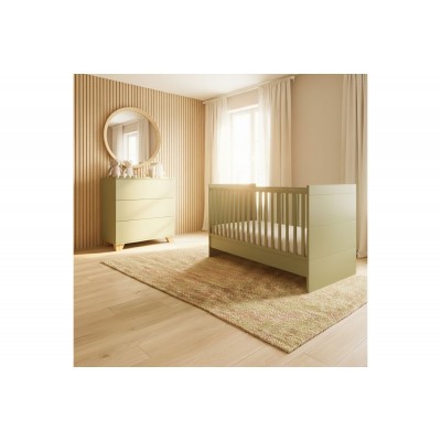 Asterias Bebe Προεφηβικό κρεβατάκι Mikonos Olive 82x147x92cm (92922)