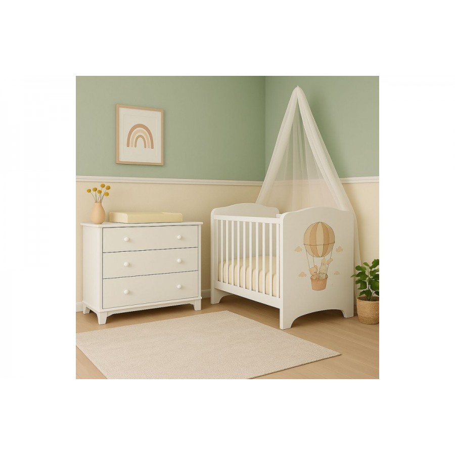 Asterias Bebe Προεφηβικό Κρεββατάκι Olivia 82cmΧ147cmΧ100cm (92931) Asterias Bebe Προεφηβικό Κρεββατάκι Olivia 82cmΧ147cmΧ100cm (92931)