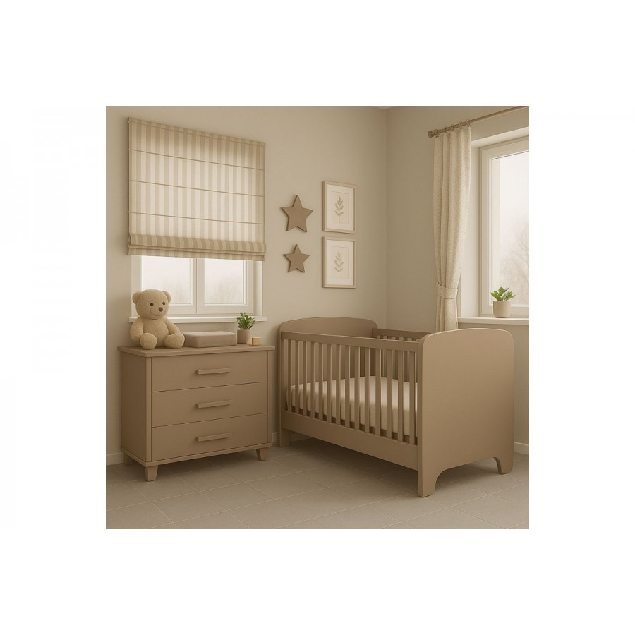 Asterias Bebe Προεφηβικό Κρεββατάκι Evelina Cappuccino 82x147x93cm (92933) Asterias Bebe Προεφηβικό Κρεββατάκι Evelina Cappuccino 82x147x93cm (92933)