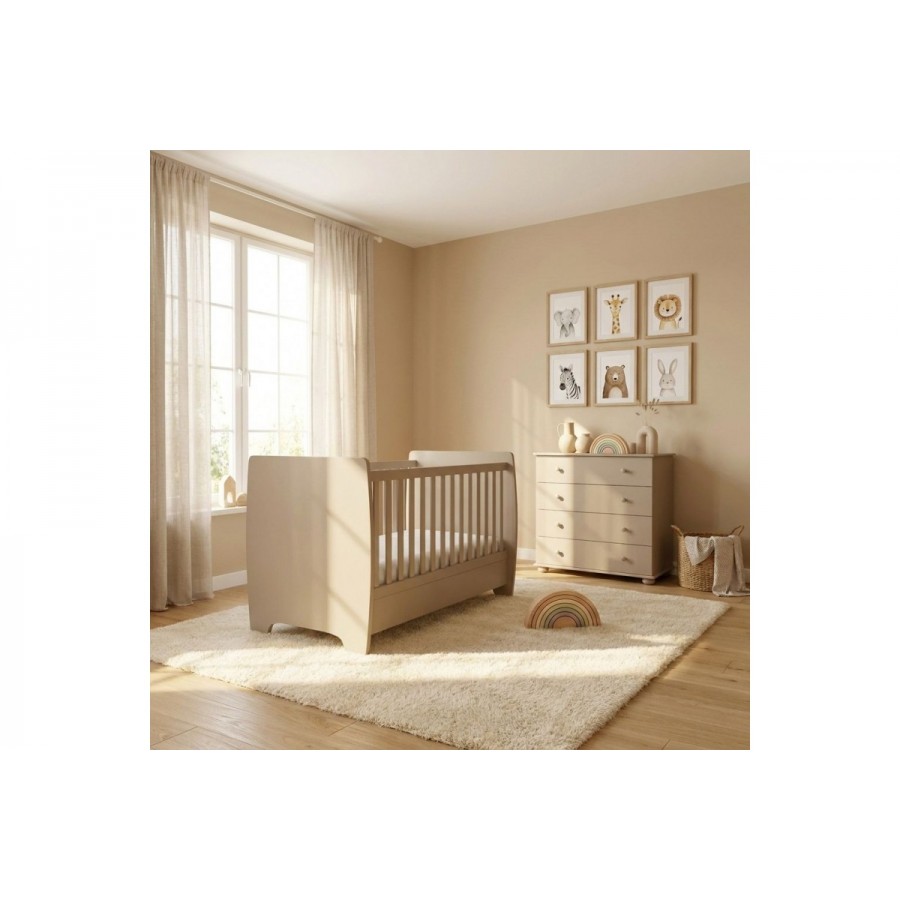Asterias Bebe Προεφηβικό Κρεββατάκι Evelina Cappuccino 82x147x93cm (92933) Asterias Bebe Προεφηβικό Κρεββατάκι Evelina Cappuccino 82x147x93cm (92933)