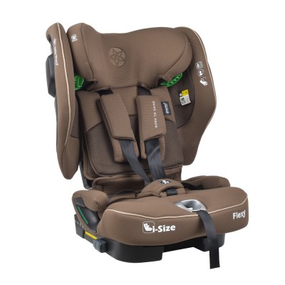 Bebestars Κάθισμα Αυτοκινήτου Flexy Isofix i-Size Coffee (934-182)