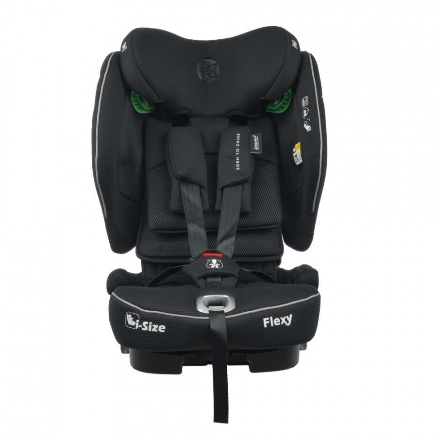 Bebestars Κάθισμα Αυτοκινήτου Flexy Isofix i-Size Black (934-188)