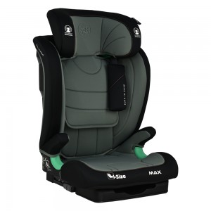 Bebestars Κάθισμα Αυτοκινήτου 100-150cm Max Isofix i-Size Olive (936-176)