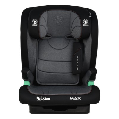 Bebestars Κάθισμα Αυτοκινήτου 100-150cm Max Isofix i-Size Grey (936-186)
