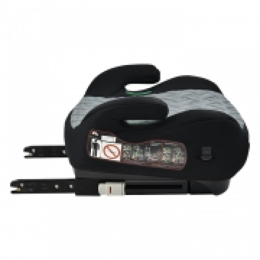 Bebestars Κάθισμα Αυτοκινήτου Booster Isofix i-Size Grey (954-186)