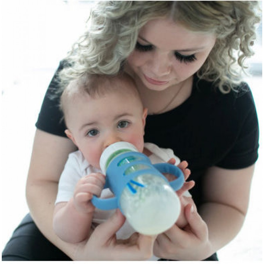 Dr. Brown's Λαβές για Ποτηράκια Blue από Σιλικόνη (AC009)