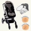 Aeromoov Αντι-ιδρωτικό κάλυμμα Air Layer  για καρότσι Classic Anthracite (AL-B-ANT)