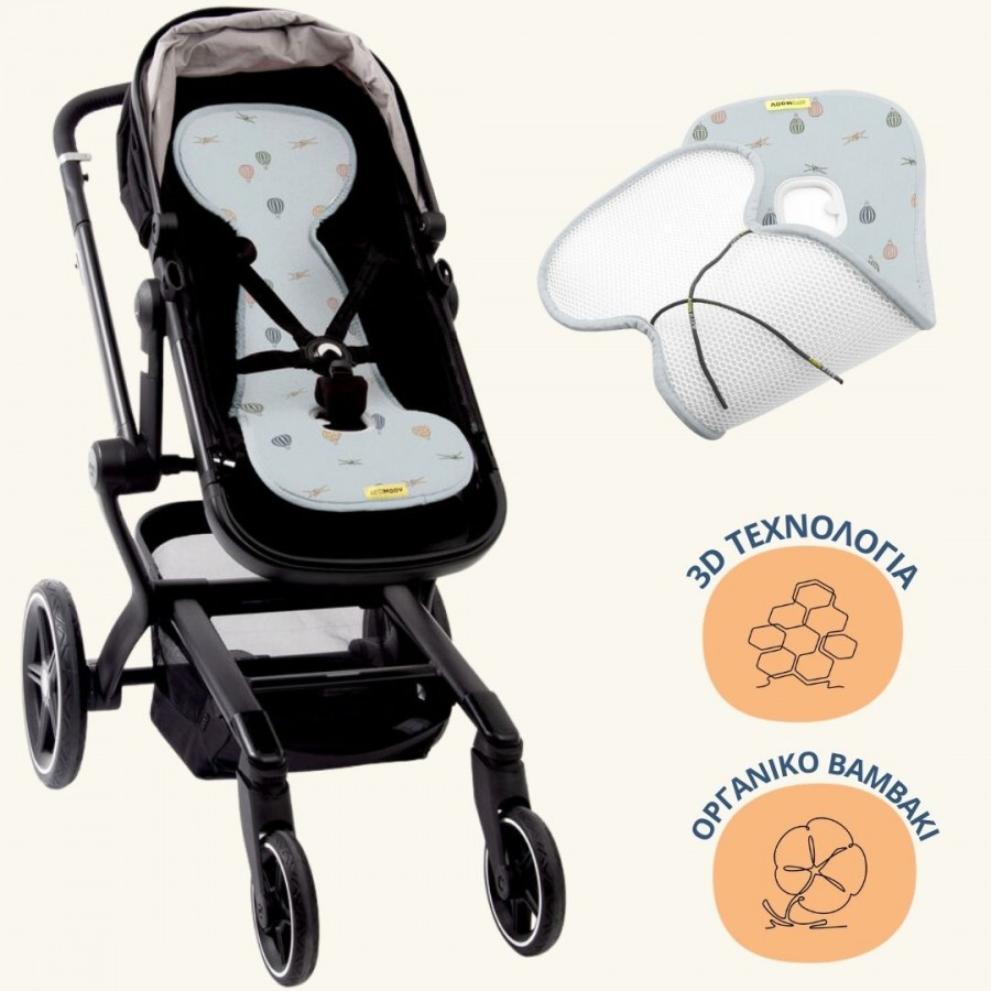 Aeromoov Αντι-ιδρωτικό κάλυμμα Air Layer  για καρότσι Airtraffic (AL-B-ATC)