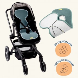 Aeromoov Αντι-ιδρωτικό κάλυμμα Air Layer  για καρότσι Classic Mint (AL-B-MI) Aeromoov Αντι-ιδρωτικό κάλυμμα Air Layer  για καρότσι Classic Mint (AL-B-MI)