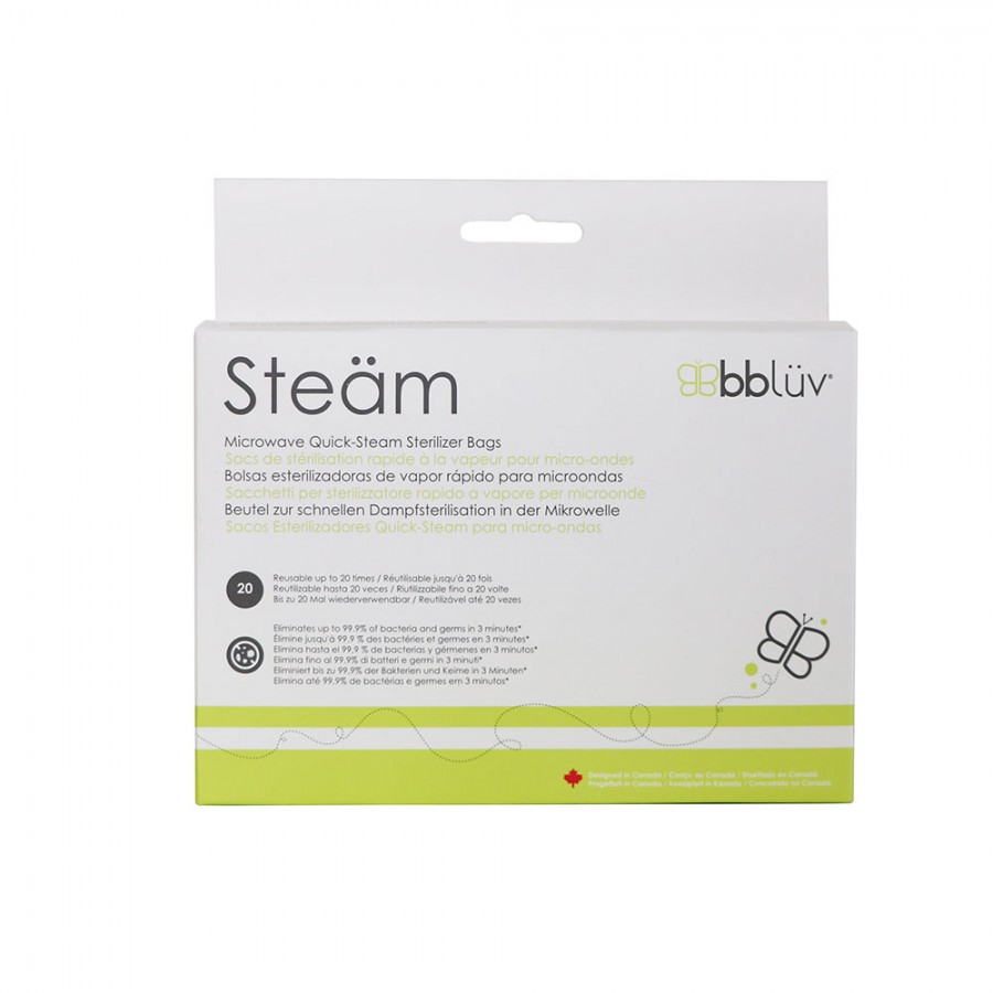 Bbluv Steam Σακούλες Αποστείρωσης για Φούρνο Μικροκυμάτων (B0181)