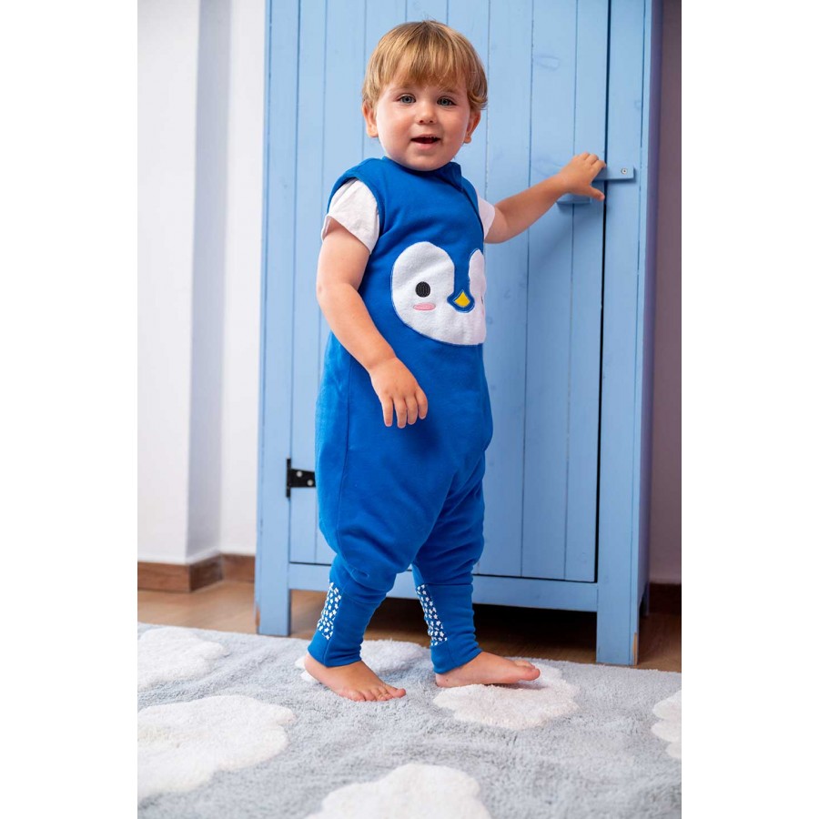 BabyBliss - BlissJump: Χειμωνιάτικος Υπνόσακος με ποδαράκια 2.5 tog "Penguin Blue" (BLISS-JMP-0001)