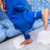 BabyBliss - BlissJump: Χειμωνιάτικος Υπνόσακος με ποδαράκια 2.5 tog "Penguin Blue" (BLISS-JMP-0001)