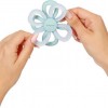 BabyOno: Μασητικό από μαλακή σιλικόνη - Flower Blue (BN1596/02)