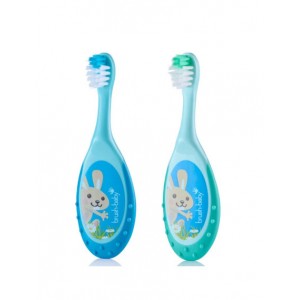Brush-Baby: FlossBrush Οδοντόβουρτσα και μασητικό 2 σε 1 για 0-3 ετών (Διπλή συσκευασία) -Γαλάζιο/Μπλε (BRB389/B) Brush-Baby: FlossBrush Οδοντόβουρτσα και μασητικό 2 σε 1 για 0-3 ετών (Διπλή συσκευασία) -Γαλάζιο/Μπλε (BRB389/B)