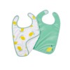 Baby To Love Σετ 2 σαλιάρες/ποδιές – Happy Lemon (BTL304072)