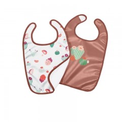 Baby To Love Σετ 2 σαλιάρες/ποδιές – Cactus Garden (BTL304287) Baby To Love Σετ 2 σαλιάρες/ποδιές – Cactus Garden (BTL304287)