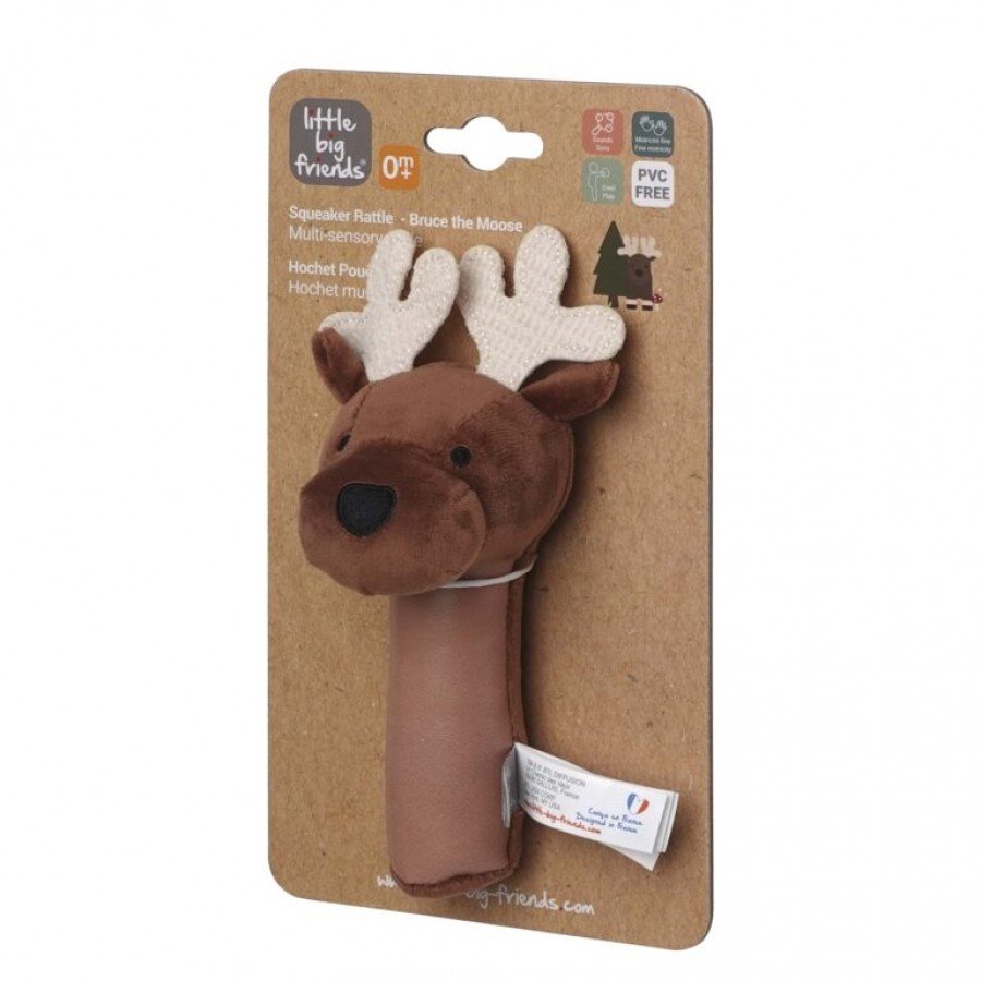 Baby to Love Βελούδινη Squeaker Κουδουνίστρα Forest (BTL304980)